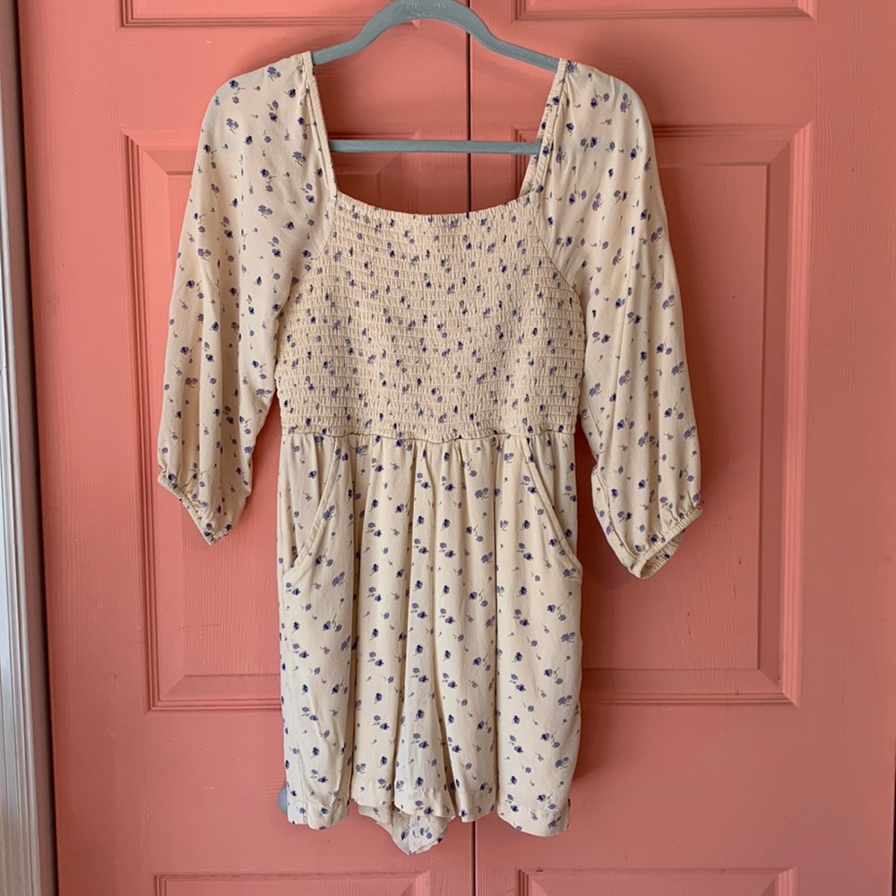 Summery American Eagle Romper, Size Small